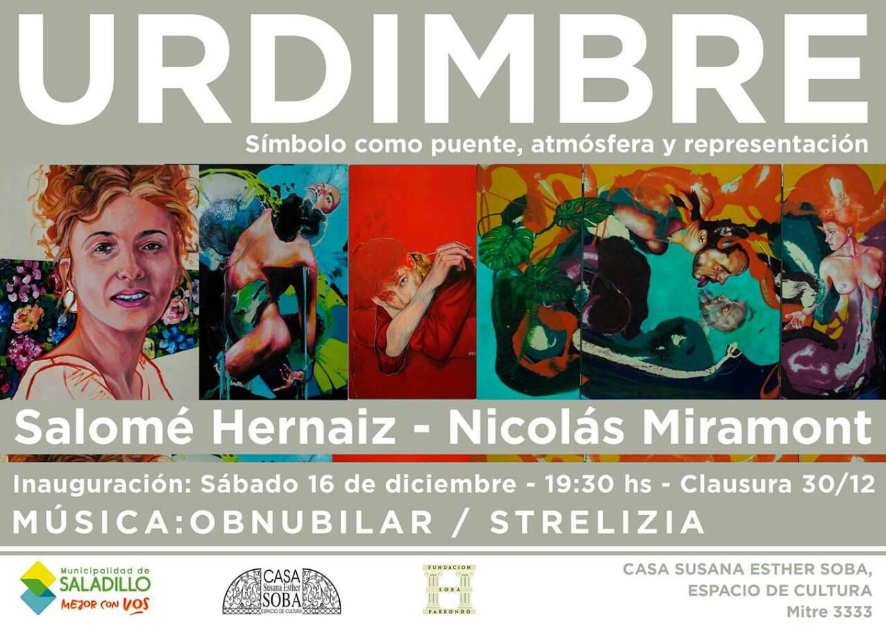 16 de diciembre a las 19:30 – Urdimbre en la Fundación Soba Parrondo