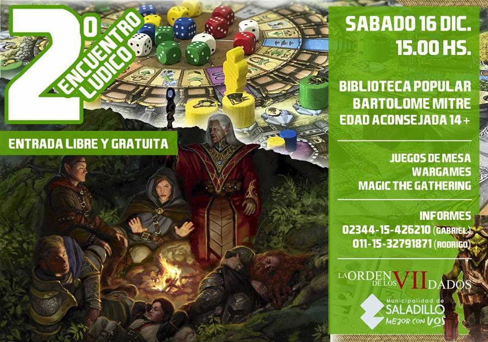 16 de diciembre. 2 ° Encuentro lúdico.-