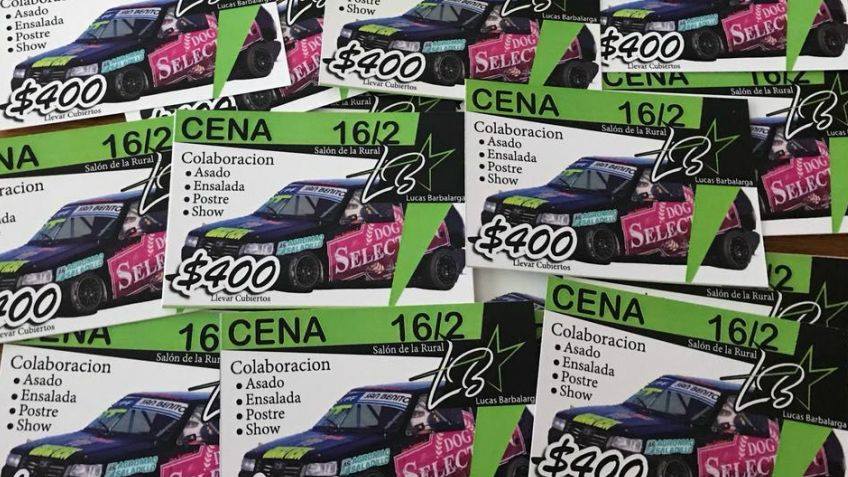 16 de febrero – Cena-show  colaboración  Lucas Barbalarga.-