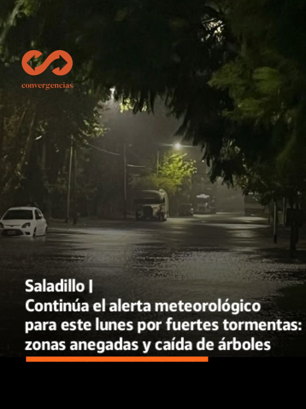 Saladillo | Continúa el alerta meteorológico para este lunes por fuertes tormentas: hay zonas anegadas y caída de árboles.-