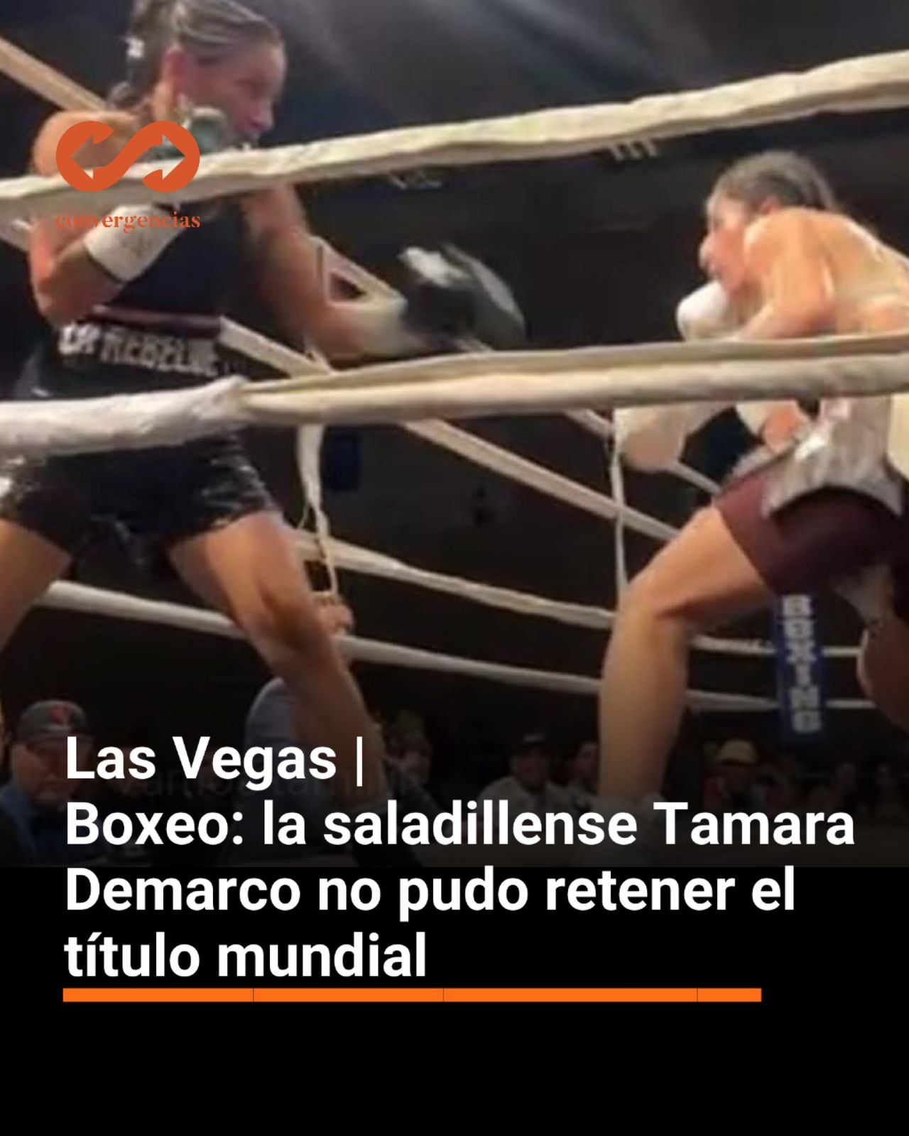 Las Vegas | Boxeo: la saladillense Tamara Demarco no pudo retener el título mundial.-