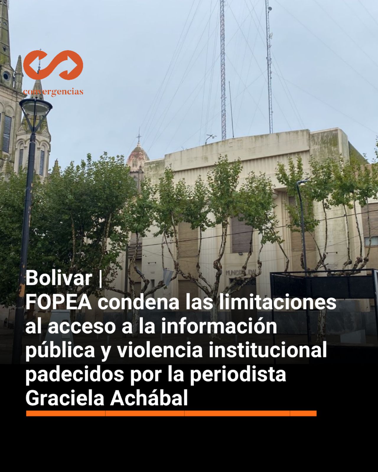 BOLIVAR | FOPEA condena las limitaciones al acceso a la información pública y violencia institucional padecidos por la periodista Graciela Achábal.