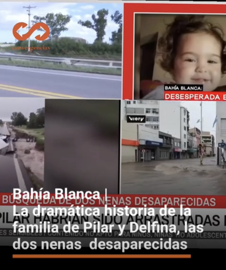 Bahía Blanca | La dramática historia de la familia de Pilar y Delfina, las dos nenas desaparecidas.-