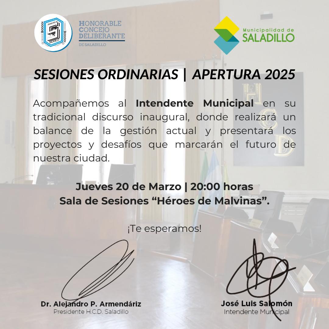 Se realiza esta noche a las 20 horas la apertura de sesiones en el HCD ...