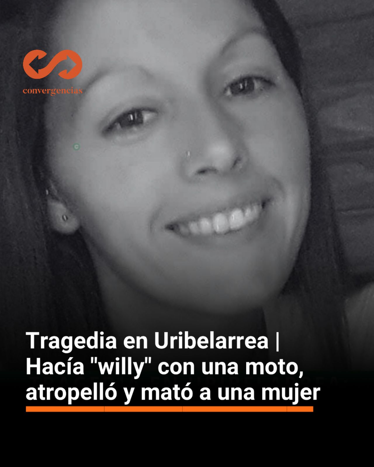 Tragedia en Uribelarrea | Hacía «willy» con una moto, atropelló y mató a una mujer.