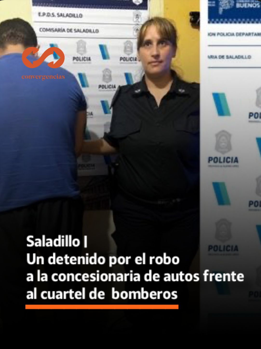 Saladillo | Un detenido por el robo a la concesionaria de autos frente al cuartel de bomberos.-