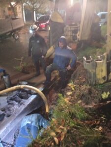 Saladillo | Realizaron la reparación de un caño maestro y restablecieron el servicio de agua.-