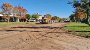 Saladillo | Realizaron trabajos de mantenimiento en la Avenida Saavedra.-