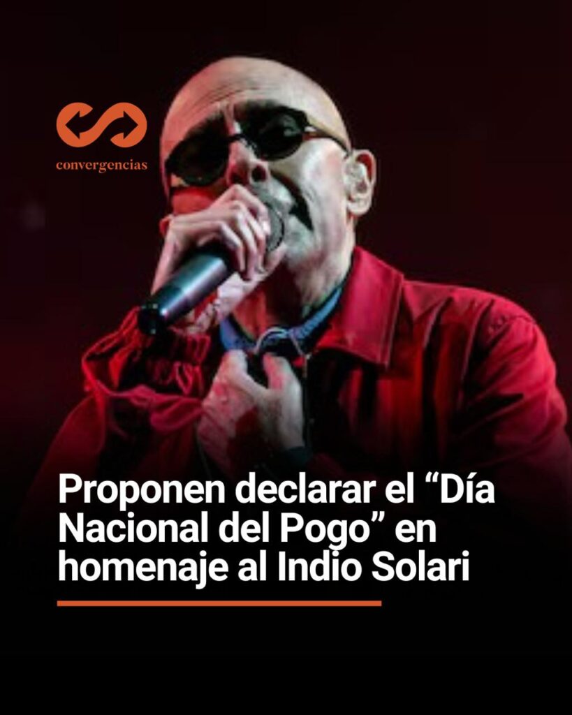 Proponen declarar el Día Nacional del Pogo en homenaje al Indio Solari.-