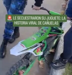 Cañuelas | Le secuestraron la motito eléctrica a un nene de 6 años.-