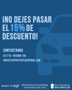Secretaría de Hacienda | Continúa vigente la opción de Pago Anual del Impuesto Automotor.-