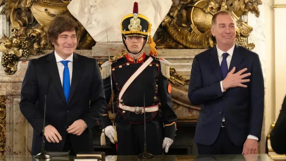 El Gobierno eliminó el ministerio del Interior y trasladó sus funciones al jefe de Gabinete, Diego Santilli.-