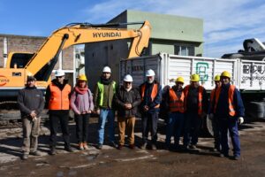 Comenzó la reconstrucción del pavimento de la avenida Ibáñez Frocham.-