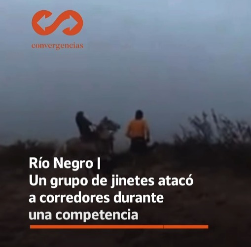 Río Negro | Un grupo de jinetes atacó a corredores durante una competencia.-