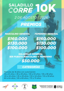 2 de agosto | Saladillo Corre.-