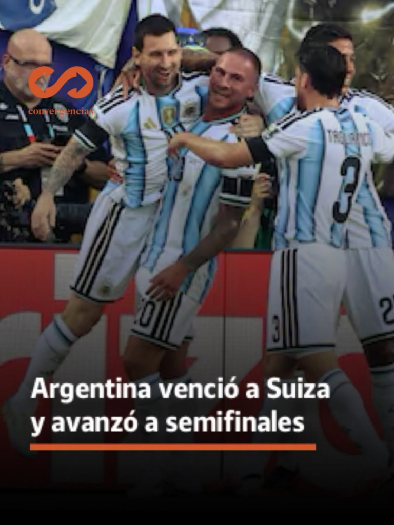 ¡Argentina venció a suiza y está en semifinales del Mundial 2026!