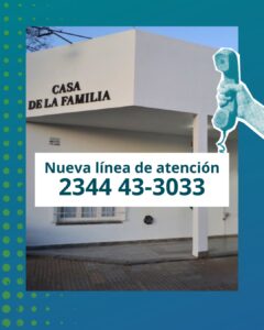 Nueva línea de atención de Casa de la Familia