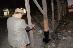 Cuarta etapa de la obra de apertura de la Avenida Moreno.-
