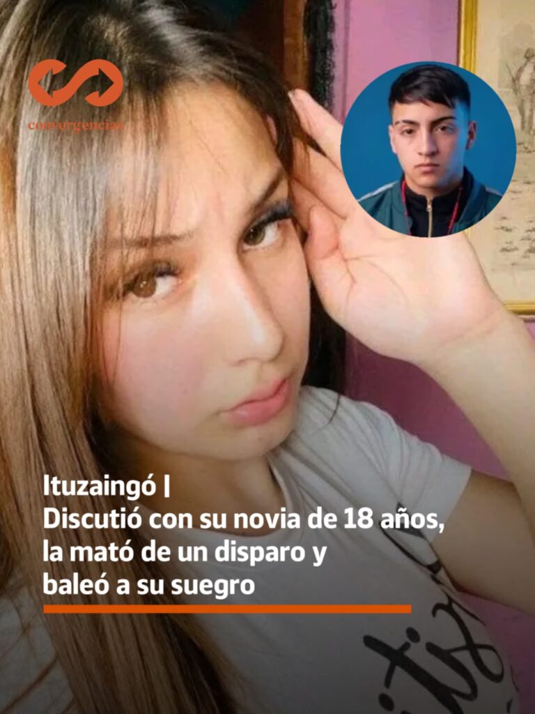 Ituzaingó | Una joven de 18 años fue asesinada de un disparo en el cuello por su novio.-