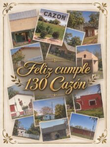 130 años de Cazón.-