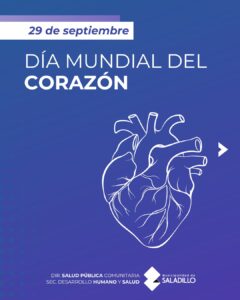 Día Mundial del Corazón : "cuidar el corazón también es cuidar nuestros hábitos".-