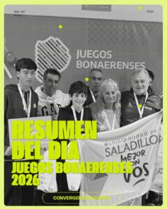 Juegos Bonaerenses 2026: Saladillo sumó tres medallas más y ya acumula seis.-