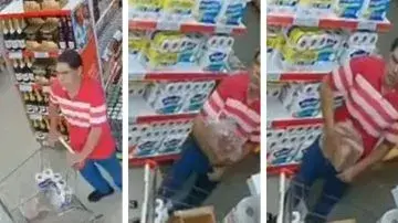 Posadas | Intentó llevarse un costillar de 8 kilos escondido en el pantalón.-