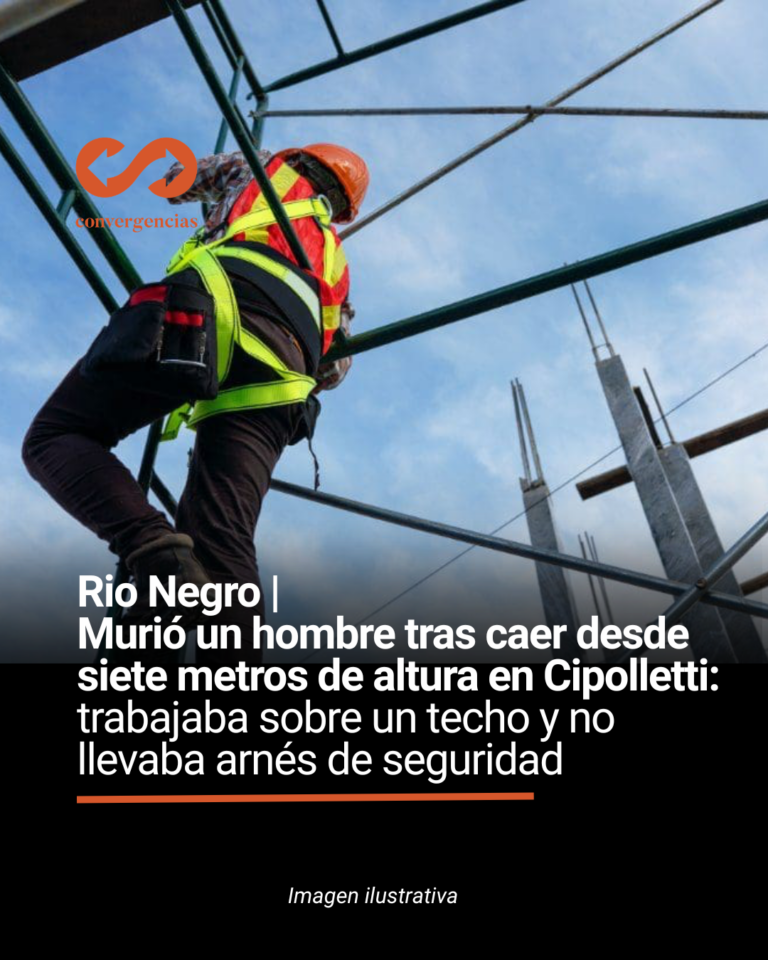 Río Negro | Murió un operario de 29 años tras caer desde un techo.-