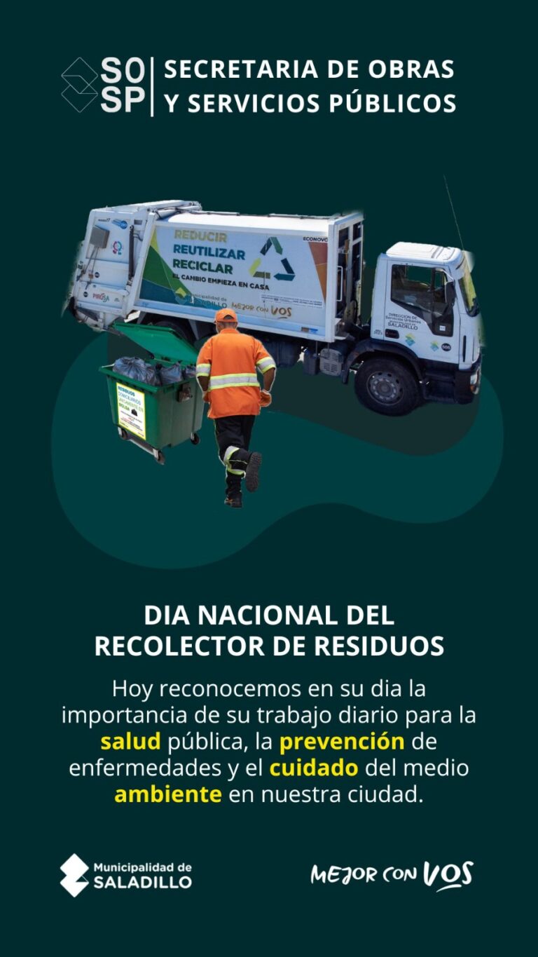 Día Nacional del recolector de residuos.-