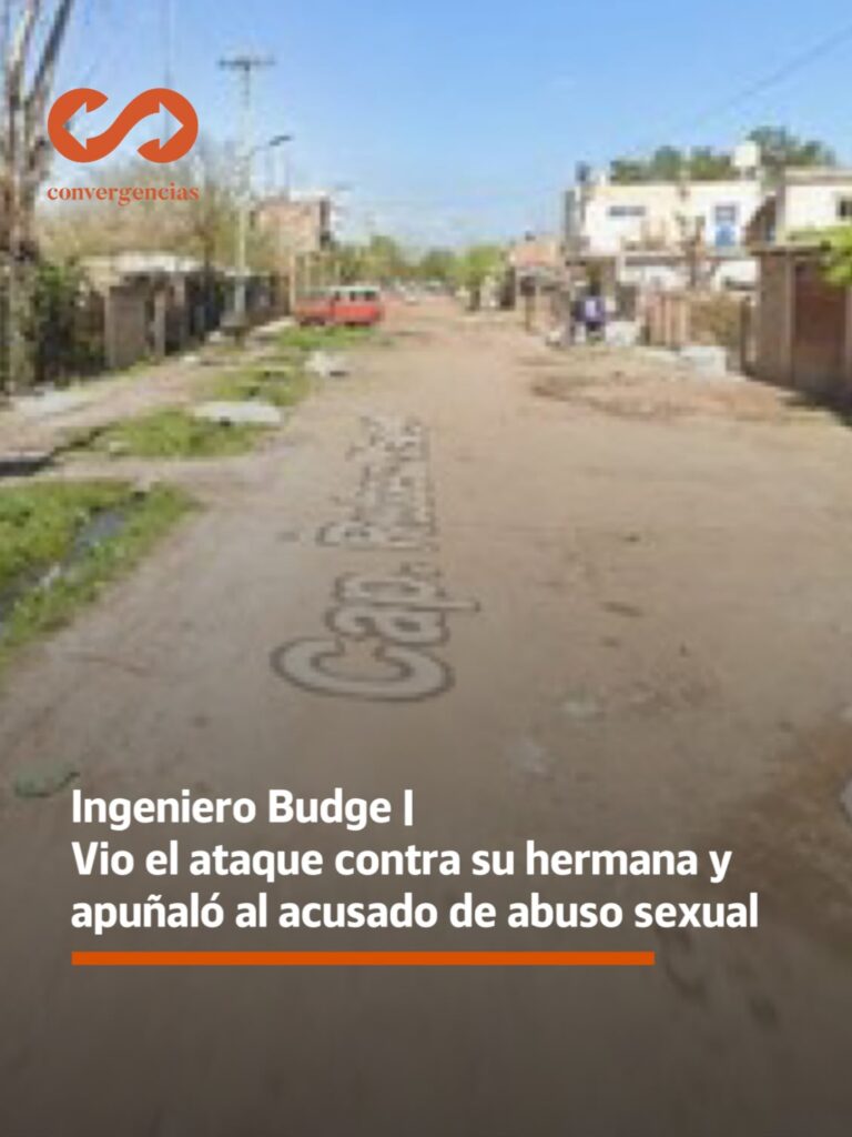 Ingeniero Budge | Vio el ataque contra su hermana y apuñaló al acusado de abuso sexual.-