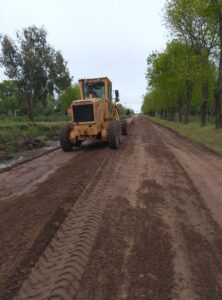 Realizaron trabajos de mantenimiento en calles de Álvarez de Toledo.-
