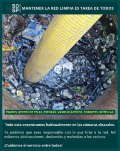 Mantener la red limpia es tarea de todos.-