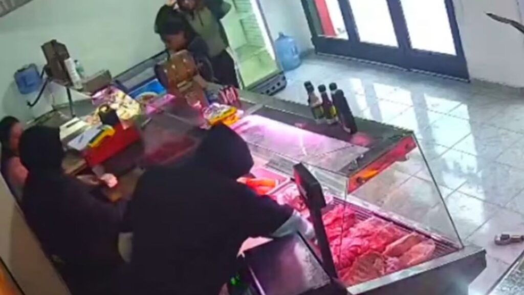 La Plata | Dos armados asaltaron una carnicería, dispararon adentro y se llevaron hasta la carne.-
